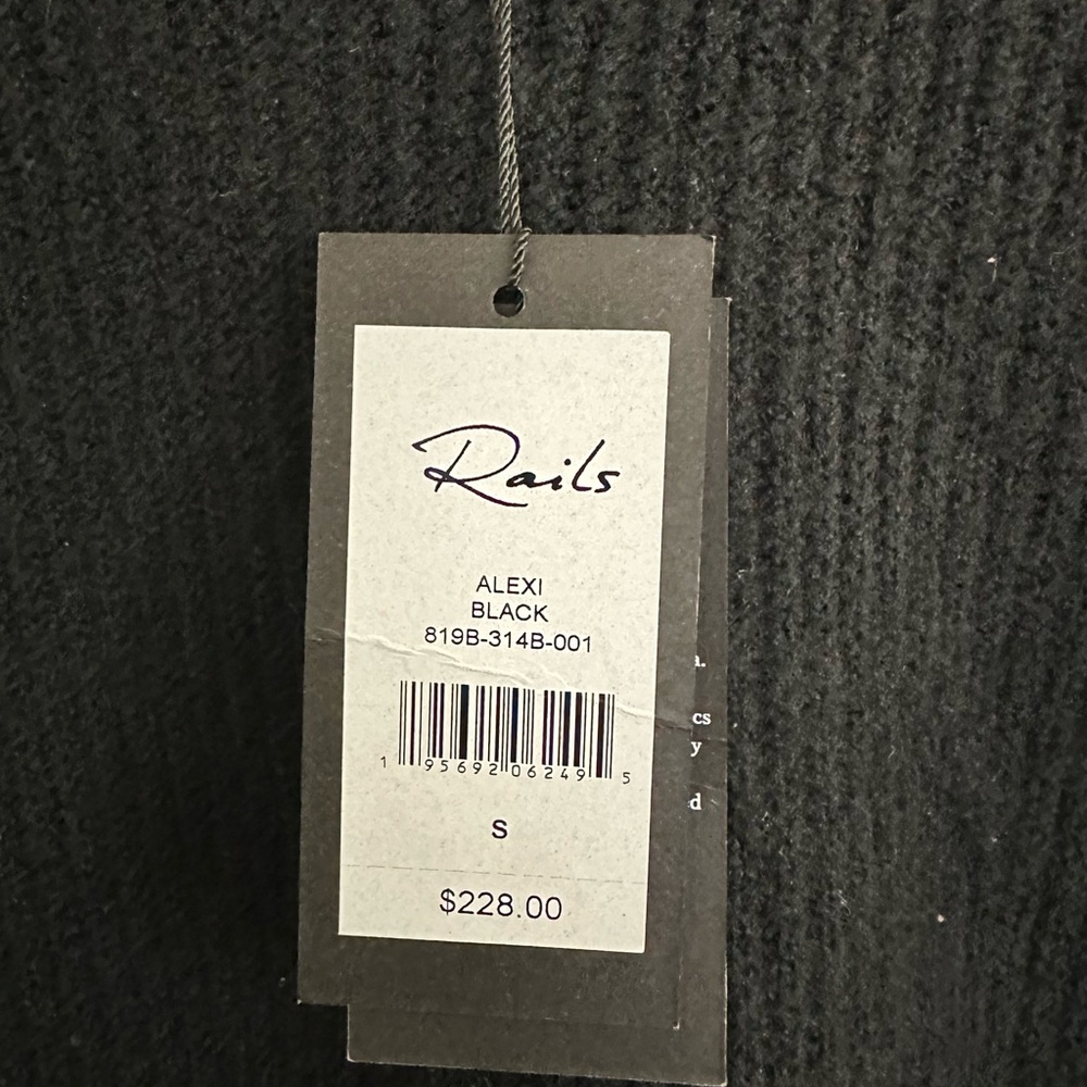 Rails Black Women's Alexi Sweater. - Picture 3 of 3